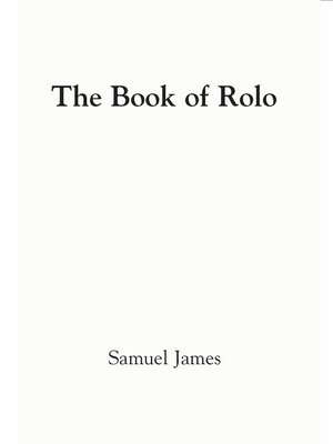 cover image of The Book of Rolo